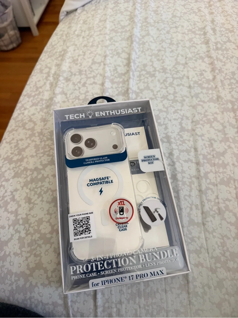Clear iPhone 17 Pro Max Protection Bundle